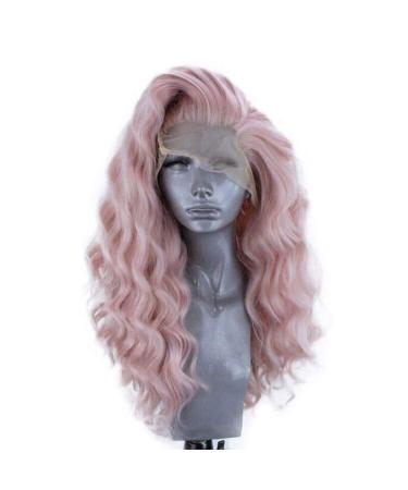 Shop Stylish Long Pink Curly Wigs for Women | 70s 80s 50s & 60s Brazilian Cosplay Hair - International Shipping Available - Buy Online on GoSupps.com