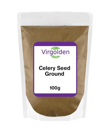 Celery Seed Ground 100g by Virgolden - Buy Online on GoSupps.com