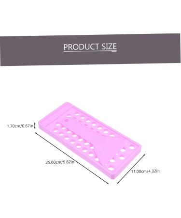  Beaupretty Beaupretty 3-Piece Lipstick Filling Mold Kit Lip Filling Tray Lip Holder PP Plastic Purple - Buy Online on GoSupps.com