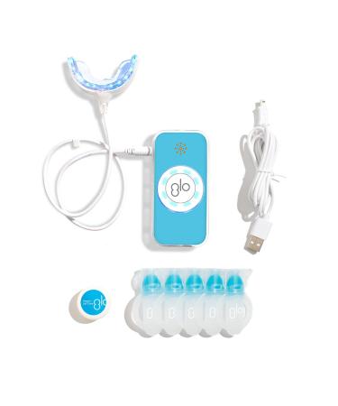 GLO Brilliant Teeth Whitening Device Kit with Patented Heat Blue Device