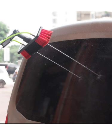 photovoltaic cleaner window cleaning pole 3-12m Window Cleaning Pole Photovoltaic Panel Cleaning Tool Extendable Cleaner for Trucks Windows Washing Multi-Purpose Water Spray Brush / 4m Ro 4m Rod 50cm brush head - Buy Online on GoSupps.com