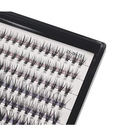 200Pcs Handmade False Eyelashes - 3D Volume D Curl 0.07mm Thickness Mixed Lengths 10-20mm - Premium Eye Lash Extensions - Buy Online on GoSupps.com
