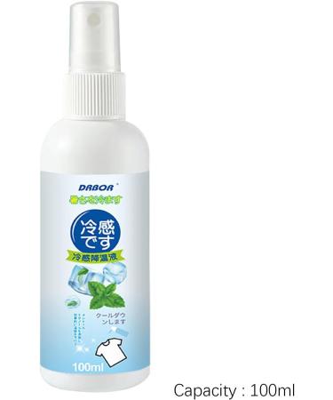 Cool Spray for Summer | Household Instant Cooling Spray - Natural Plant Extracts Cooling Artifact for Camping Outings Hiking Picnic Traveling - Buy Online on GoSupps.com