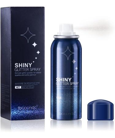 Shimmer Silver Glitter Spray Glitter Spray for Hair and Body Shimmer Silver Glitter Hairspray for Women Hair and Body Glitter Spray Glitter Spray for Hair and Body