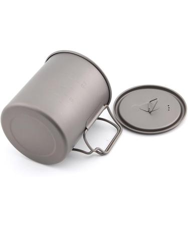 TOAKS Titanium 750ml Pot - Silver Grey | Lightweight Camping Cookware - Buy Online on GoSupps.com