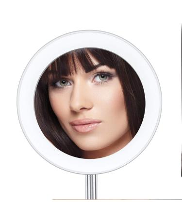Conair LED Lighted Makeup Mirror - 8x Magnification, Satin Chrome Finish - Buy Online on GoSupps.com