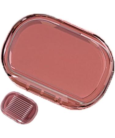 Haowul Retainer Case & Denture Holder - Durable Mouth Guard Storage Box for Men - Easy To Use Pink - Buy Online on GoSupps.com
