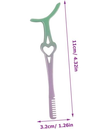 Healeved 1 Set False Eyelash Auxiliary Tool Tweezers Eyelash Clip Beauty Accessories Eyelash Comb Eyelash Applicator Lash Clip with Comb Major Fake Eyelashes Stainless Steel - Buy Online on GoSupps.com