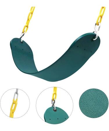 66 Heavy Duty Swing Seat with Plastic Coated Chain - Green | Replacement Swing Set Accessories - Buy Online on GoSupps.com