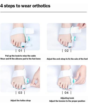 Buy Lmeil Adjustable Orthopedic Bunion Toe Corrector for Men & Women - Foot Care Relief with Silicone Pads (1 Piece) - Buy Online on GoSupps.com