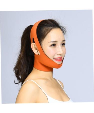 Face Slimming Strap Facial Slimming Mask Double Chin Reducer for Women Thin Neck Facelift Orange Red - Buy Online on GoSupps.com