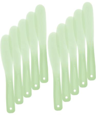 Healeved 40 Pcs Tool Stick Makeup Mixing Tools Mixer Spatula Scoops Mini Blenders Pp re-usable 20.5x3x0.6cmx4pcs Greenx4pcs - Buy Online on GoSupps.com