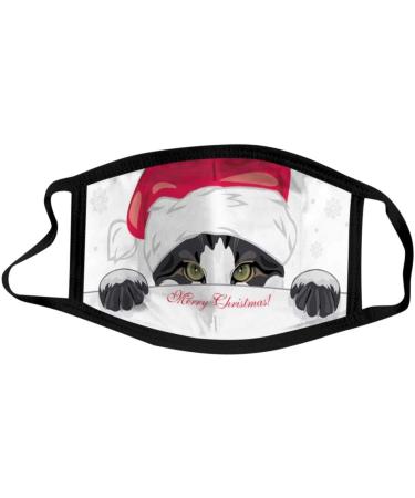 Riou 5-Piece Christmas Washable Bandana Neck Gaiter - Comfortable & Breathable Mouth and Nose Protection for Men & Women - Buy Online on GoSupps.com