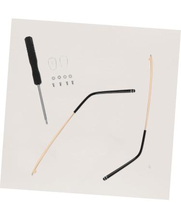 Buy Wofashpuret Glasses Replacement Parts | Universal Metal Arms & Legs Repair Set - Golden 13.20x0.30cm - Buy Online on GoSupps.com