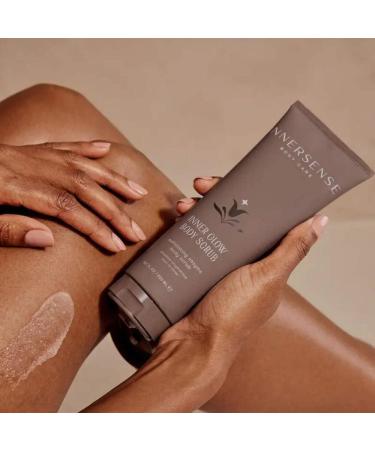 INNERSENSE Organic Beauty - Inner Glow Body Scrub | Non-Toxic Cruelty-Free Exfoliating Enzyme Body Scrub (6.7 fl oz | 200 ml) - Buy Online on GoSupps.com