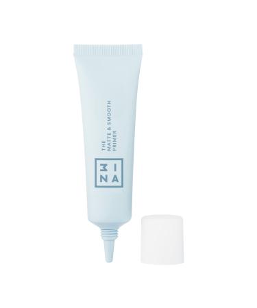 3ina makeup - The Matte & Smooth Primer - Transparent - Matting primer - Face primer - Long -lasting and durability formula - Preparation for make -up - vegan - cruples matt matting primer for the face