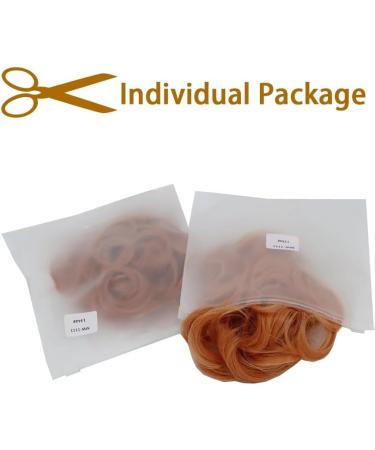 iLUU 2pcs Peach Color Messy Hair Bun Extensions Chignons Synthetic Natural Hairpieces Hair Scrunchie Scrunchy Updo Hairpiece Hair Buns for Women Girl Party Cosplay #1344-peach - Buy Online on GoSupps.com