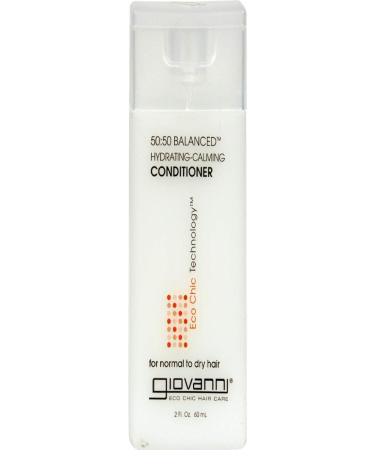 Giovanni 50:50 Balanced Conditioner - Hydrating & Calming Formula - 2 fl oz - Shop Internationally - Buy Online on GoSupps.com