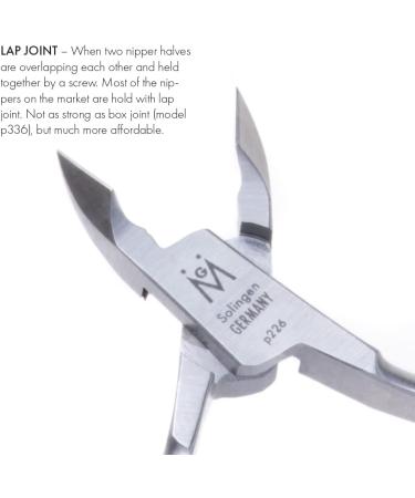 GERMANIKURE Professional Cuticle Nipper | Double Sharpened, Single Spring | Solingen Germany, Ethically Made | Leather Case - Buy Online on GoSupps.com