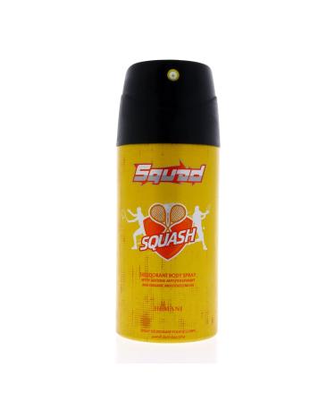 HEMANI Squad Deodorant Spray Squash - 5 OZ (150mL) | Long-Lasting Protection for Men and Women
