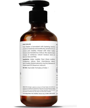 Buy Kerala Ayurveda Phyto Hydration Body Oil - Ayurvedic Massage Oil for Joints & Skin | 6.8 Fl Oz - Soothes & Hydrates | International Shipping Available - Buy Online on GoSupps.com