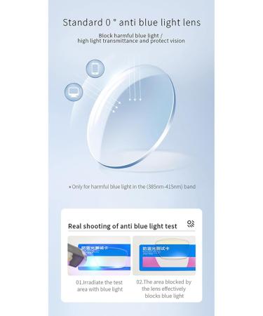 LIGOES Women & Men Retro Square TR90 Anti Blue Light Eyeglasses | Fashion Eyewear - Yellow Orange Clear - Buy Online on GoSupps.com