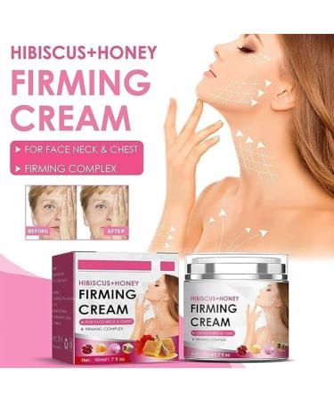 (Most Gifted) 2024 New 4 Jars Honey Hibiscus Firming Cream Neck Firming Cream Skin Tightening Cream for Face & Body Anti-Wrinkle Facial Moisturizer with Collagen for All Skin Types. 50ml/1.7fl.oz - Buy Online on GoSupps.com