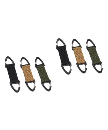 Gleavi 6 pcs face mask ear holder for mask bracket for masks anti-slip mask mask mask holder backpack buckle for hanging up masks two-ways 11.5x2.5cmx2pcs