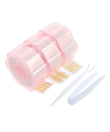 BIUDECO 3 Rolls Lace Double Eyelid Sticker Eyelid Strips Invisible Wire Wall Grid Flower Crown Eyelash Reel