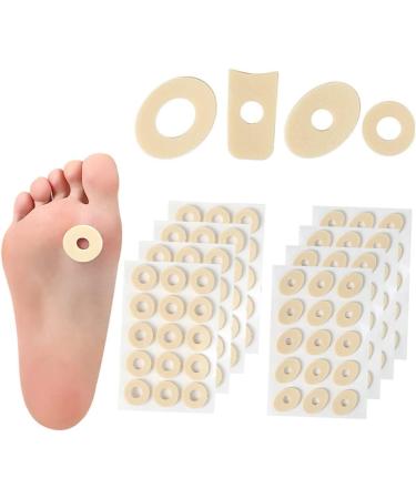 CLISPEED 4sheets Latex Corn Stickers Feet Corn Pad Corn Shoes Sticker Foam Stickers Corn Protector Cushions Toe Separator Silicone Gel Corn Pads for Toe Cushions Pads Foot Latex Sponge - Buy Online on GoSupps.com