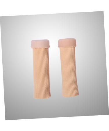 2 Pcs Silicone Gel Toe Wound Sleeve Tube Set - Finger & Toe Nursing Cover - Buy Online on GoSupps.com