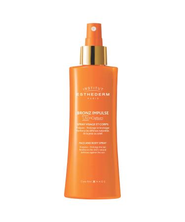 Institut Esthederm Bronz Impulse Tan Accelerating Spray for Face & Body Enhance Natural Tanning 150ml