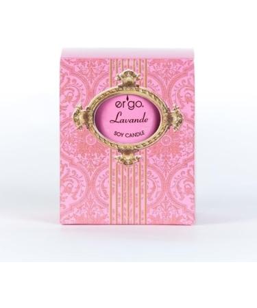 Ergo Soy Candle Paris Collection - Hand Poured Natural Vegan Lavande Scented Candle - 7 oz International Shipping - Buy Online on GoSupps.com