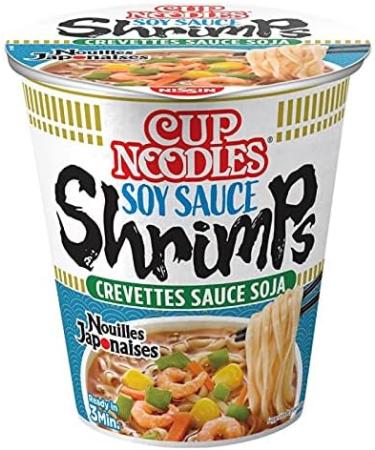  Epicerie sal e NISSIN - Japanese Hamayaki Shrimp Noodles 63g - Pack of 4 - Free Shipping - Buy Online on GoSupps.com
