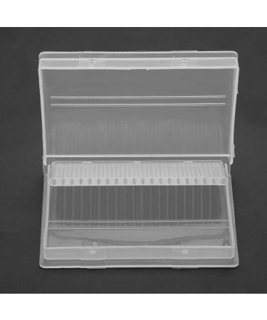 Nail Bit Case Organizer - 20-Speed Nail Drill Holder & Dust-Tight Tool Container for Home & Studio Use - Buy Online on GoSupps.com