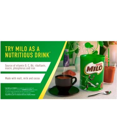 Milo Instant Malt Chocolate Drinking Powder Tin - 400g (Pack of 5) - Buy Online on GoSupps.com