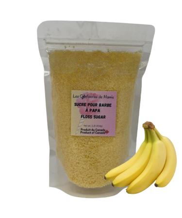 Floss Sugar/Sucre pour barbe papa (Banana/Banane)