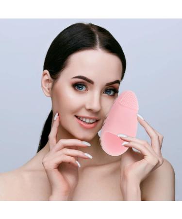 Silicone Face Brush: Professional and Reusable Small Facial Cleaner Exfoliator and Massaging Scrubber - Buy Online on GoSupps.com