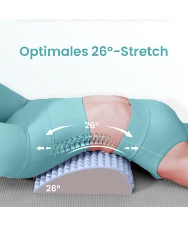 Align Neck and Back Extensor - Innovative Back Massage Device & Neck Stretcher for Pain Relief | Blue Back Stretch Trainer - Buy Online on GoSupps.com