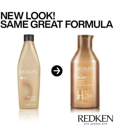 Redken All Soft Shampoo 300ml Conditioner 300ml and Heavy Cream 250ml - Buy Online on GoSupps.com