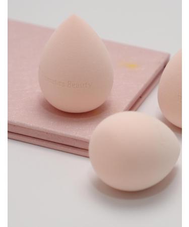 Makeup sponge - Romatics Beauty Sponge - makeup blending sponges - face foundation sponge - 4 pieces set - Premium - Latex Free - Crulety Free - Vegan Cream