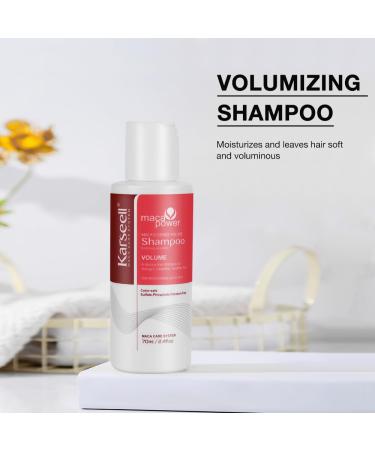 Karseell Collagen Hair Treatment Travel Set - Deep Repair Conditioning Mask Shampoo & Conditioner for All Hair Types - Ideal for Dry Damaged Hair - 3.38oz + 2.4oz - Buy Online on GoSupps.com