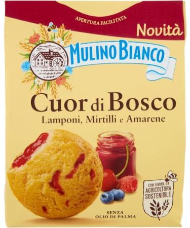  Italian Gourmet E.R. Mulino Bianco Cuor di Bosco Biscuits 12 x 300 g + Italian Gourmet Pulp 400 g - Buy Online on GoSupps.com