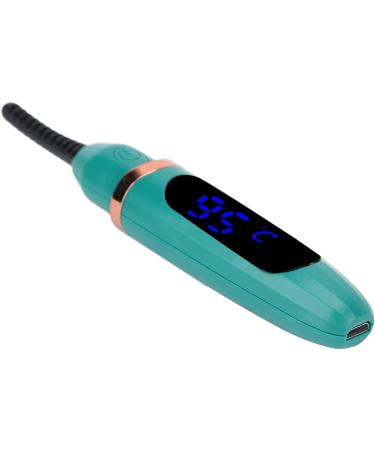 Buy Heated Eyelash Curler - Portable USB Rechargeable Electric Lash Curler with LCD Display for Long Lasting Curls - Buy Online on GoSupps.com