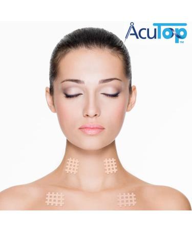 AcuTop Type B Grid Tape - 120 Pieces of Beige Acupuncture Plaster | International Shipping Available - Buy Online on GoSupps.com