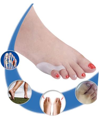 Silicone Gel Toe Spacers for Bunions & Hammer Toe - 2pcs Set for Women | Toe Separators & Spreaders for Orthotic Support - Buy Online on GoSupps.com