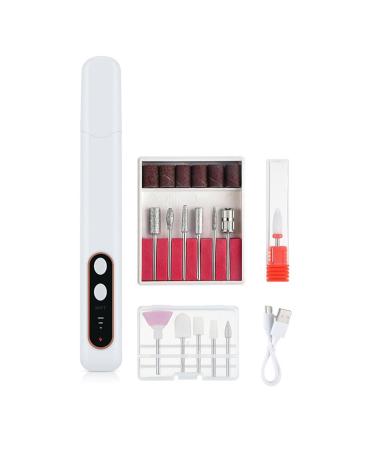 Loufy Electric LED Light 3 Gears Nail Drill Multifunctional Manicure Instrument for Home