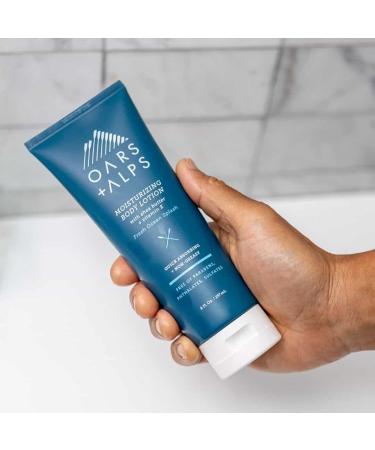 Oars + Alps Body Lotion 8 Oz with Vitamin E, Shea Butter, and Sunflower Oil - Fresh Ocean Splash - Buy Online on GoSupps.com
