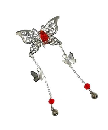 Tian Guan Ci Fu Hua Cheng Xie Lian Butterfly Hair Clip Hairpin Daily Outdoor Hair Decor Cosplay Prop Women Girl Gift Small