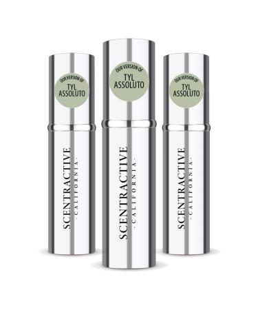 CA Perfume Impression of T Terenzi Tyl Assoluto For Women & Men Replica Version Fragrance Dupes Concentrated Long Lasting Eau de Parfum Spray Refillable Atomizer Bottle 0.17 Fl Oz/5ml-X3 T. TERENZI TYL ASSOLUTO IMPRESSION 0.51 Fl Oz (Pack of 1)